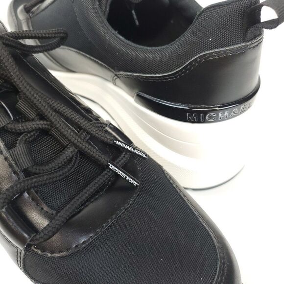MICHAEL Michael Kors Stacy Trainer Lace Up Sneakers NWOB US 11 - Picture 10 of 13